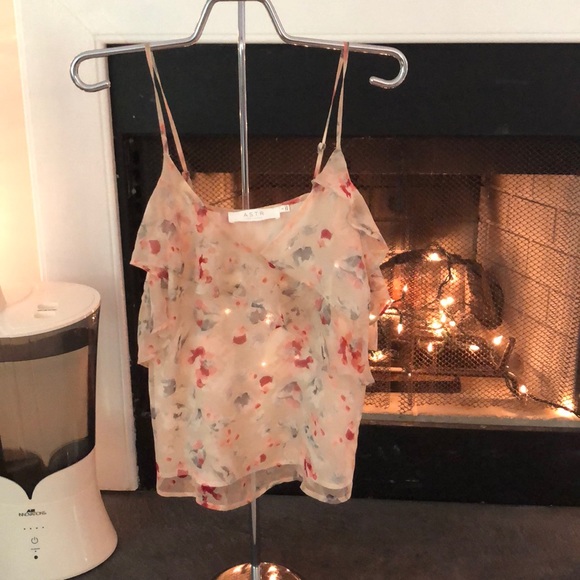 Astr Floral Cami Blouse - Picture 1 of 5